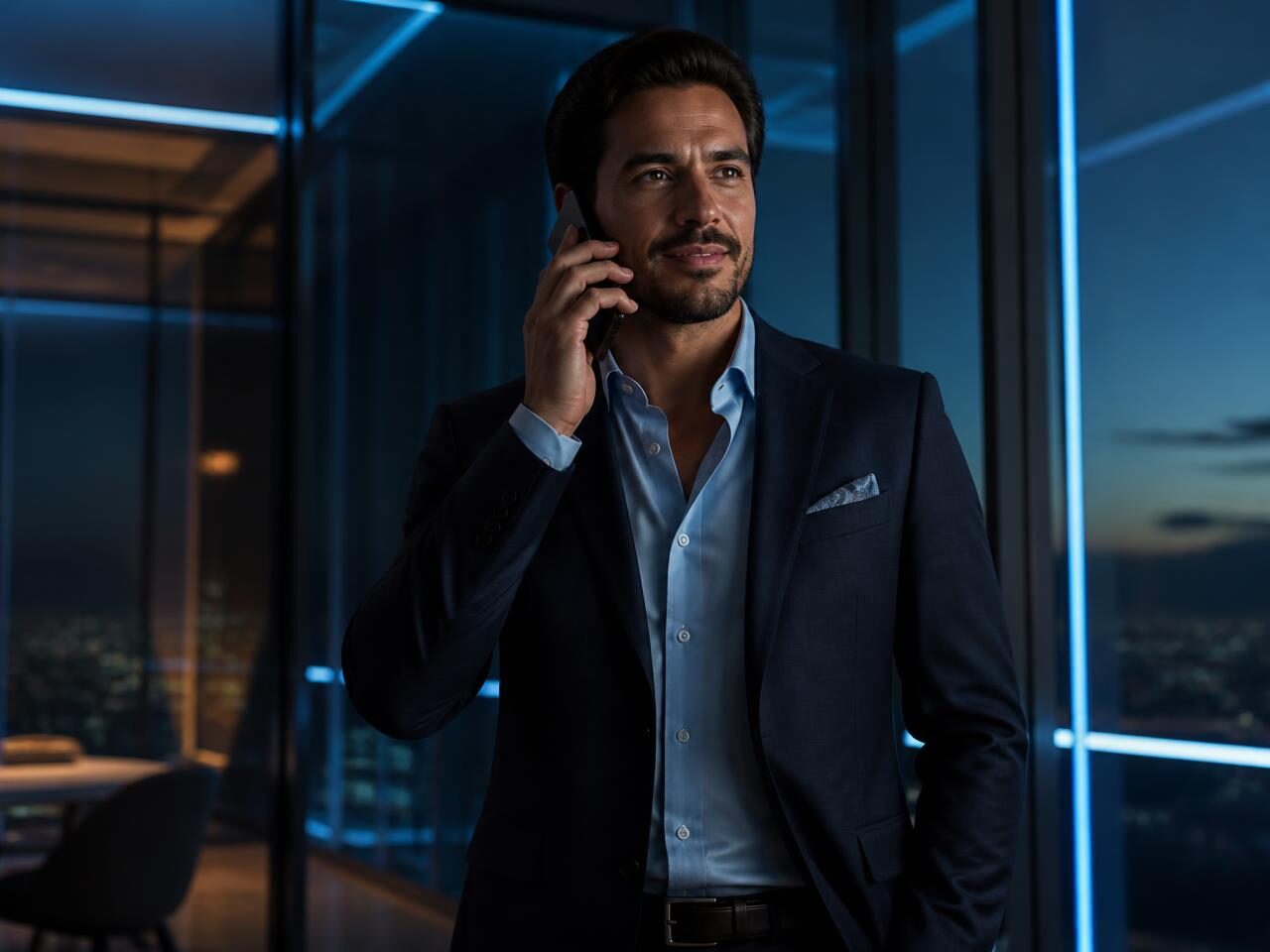 Centro de atención con un conmutador virtual tel.blue